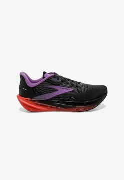 BROOKS HYPERION MAX - Laufschuh Neutral - Black Fiesta Bellflower