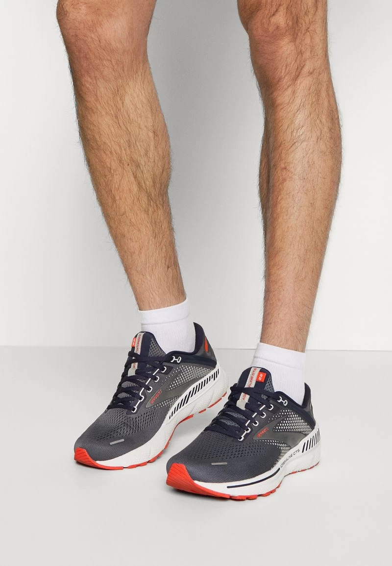 BROOKS ADRENALINE GTS 22 - Laufschuh Neutral - Peacoat/india/ink Grenadine 1 BROOKS ADRENALINE GTS 22 - Laufschuh Neutral - Peacoat/india/ink Grenadine