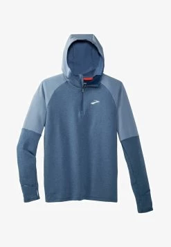BROOKS THERMAL HOODIE 2.0 - Kapuzenpullover - Black -Brooks Geschäft 098f6bf1d25246f991843a3897b5cd00 1