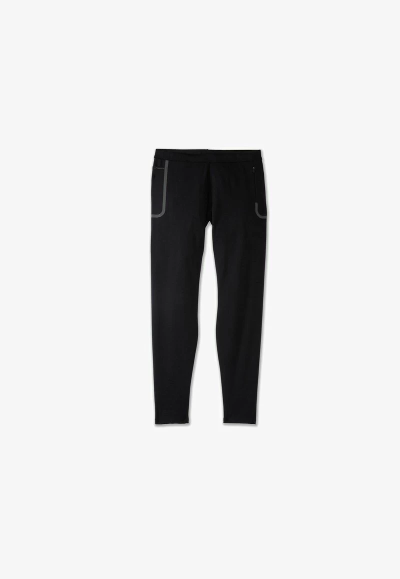 BROOKS MOMENTUM THERMAL PANT - Tights - Black 2 BROOKS MOMENTUM THERMAL PANT - Tights - Black – Bild 2