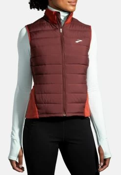 BROOKS Shield Hybrid Vest 2.0 - Weste - Run Raisin Copper 8 BROOKS Shield Hybrid Vest 2.0 - Weste - Run Raisin Copper -Brooks Geschäft 10c61e4a4443434785d336198f4548bb 1