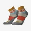 BROOKS HIGH POINT QUARTER - Sportsocken - Oatmeal Red Clay