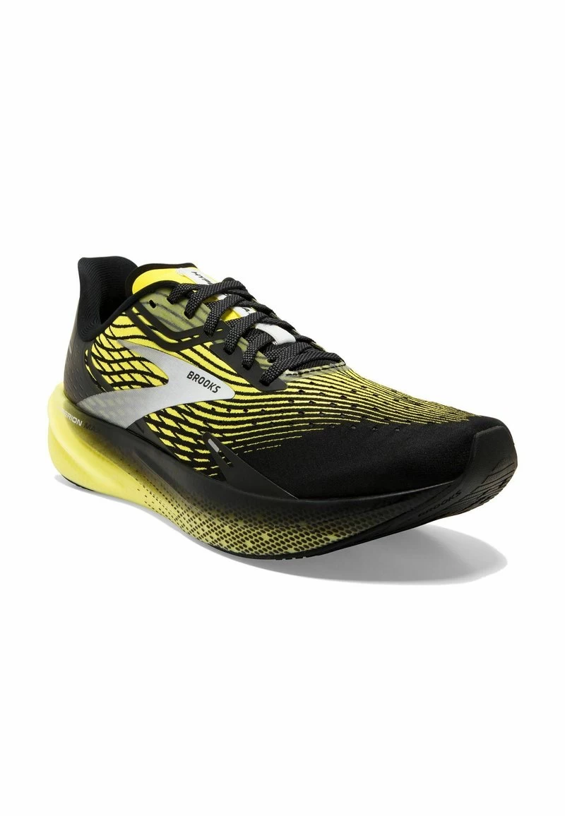 BROOKS HYPERION MAX - Laufschuh Neutral - Black Blazing Yellow White 2 BROOKS HYPERION MAX - Laufschuh Neutral - Black Blazing Yellow White – Bild 2