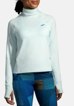 BROOKS RUN VISIBLE 1/2 ZIP - Sport T-shirt - White Asphalt Nightlife 11 BROOKS RUN VISIBLE 1/2 ZIP - Sport T-shirt - White Asphalt Nightlife -Brooks Geschäft 1370777e569a4355a153258d3138be77