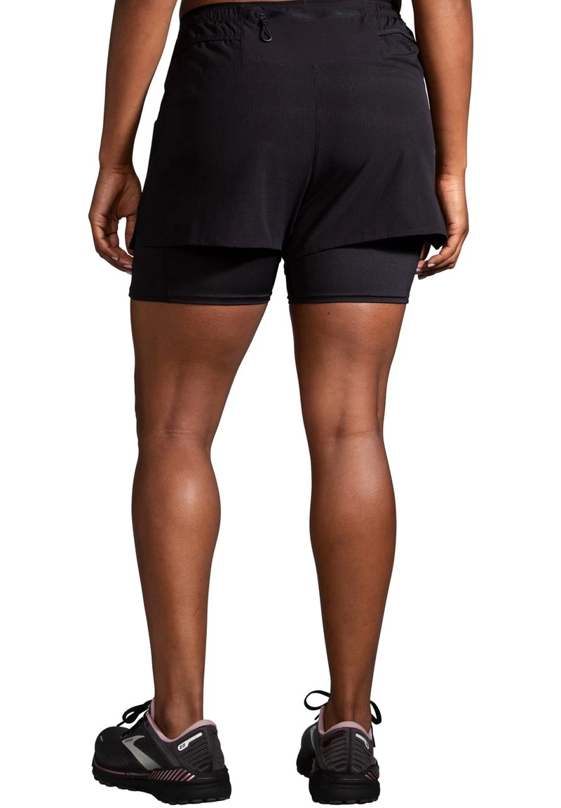 BROOKS Kurze Sporthose - Black 2 BROOKS Kurze Sporthose - Black – Bild 2
