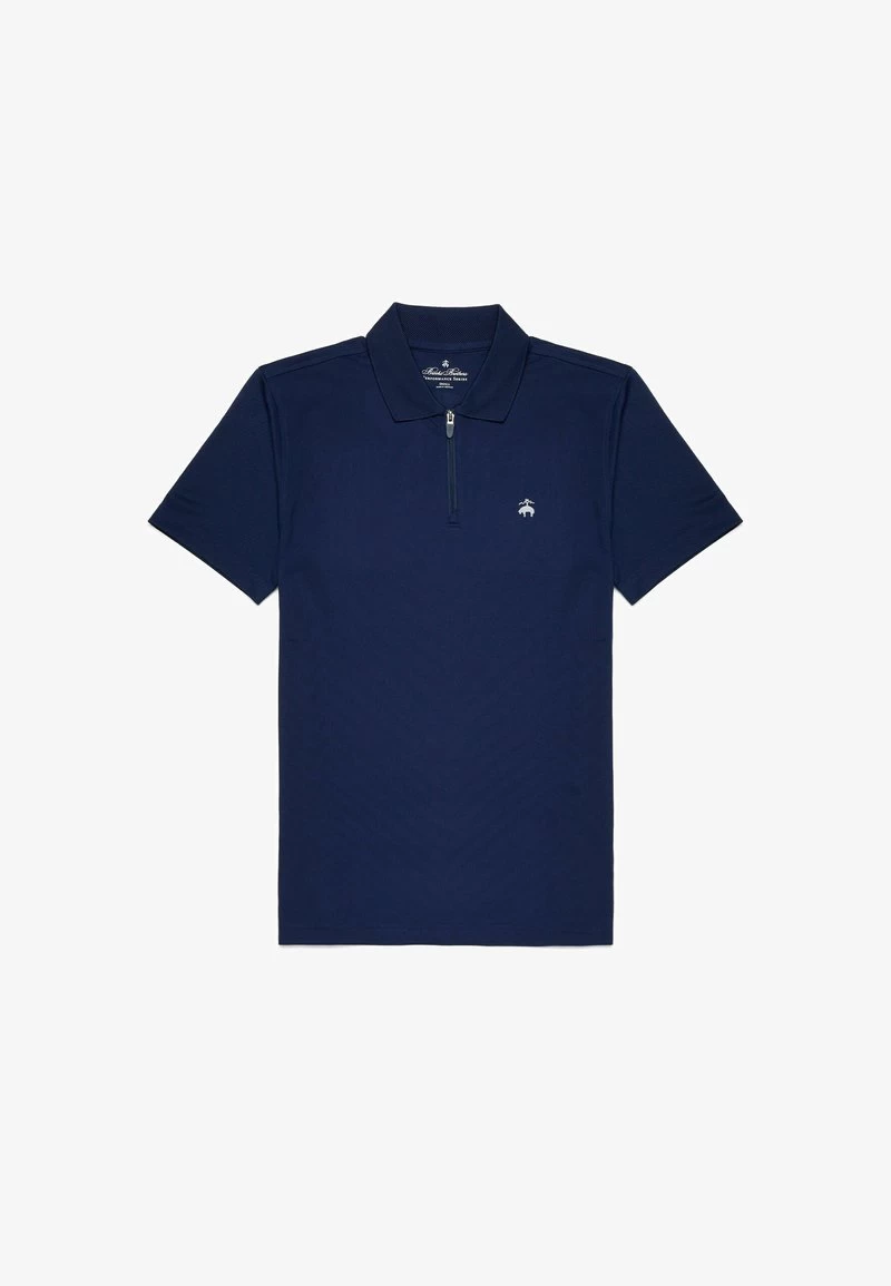 PERFORMANCE ZIP - Poloshirt - Blue 4 PERFORMANCE ZIP - Poloshirt - Blue – Bild 4