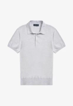 SUPIMA SHORT SLEEVE - Poloshirt - Light Blue -Brooks Geschäft 1b4104a159264bc5bd43e84f9dcac459
