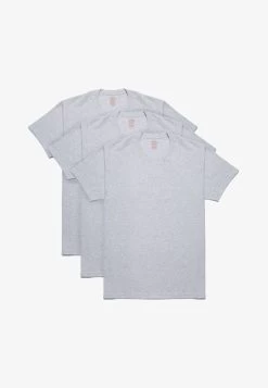 CREWNECK 3 PACK - Unterhemd/-shirt - Light Grey