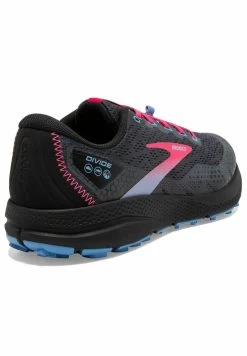 BROOKS DIVIDE 3 - Sneaker Low - Ebony Black Diva Pink -Brooks Geschäft 1f9df3876a884f9e887467c67c5f6517