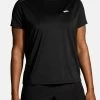BROOKS SPRINT FREE SHORT SLEEVE 2.0 - T-Shirt Basic - Black