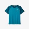 BROOKS ATMOSPHERE SHORT SLEEVE 2.0 - T-Shirt Basic - Hyper Blue Pacific