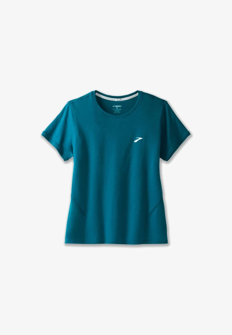 BROOKS DISTANCE SHORT SLEEVE 2.0 - T-Shirt Print - Ochre Run With Nature 4 BROOKS DISTANCE SHORT SLEEVE 2.0 - T-Shirt Print - Ochre Run With Nature – Bild 4