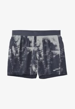 BROOKS SHERPA 5" SHORT - Kurze Sporthose - Concrete Cloud Dye Print -Brooks Geschäft 34cc5dfb2b9a4ff69b5b7c757b7e4615