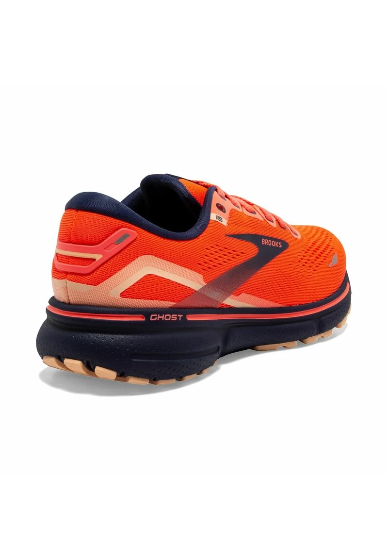 BROOKS GHOST 15 - Laufschuh Neutral - Coral Navy Peach 4 BROOKS GHOST 15 - Laufschuh Neutral - Coral Navy Peach – Bild 4