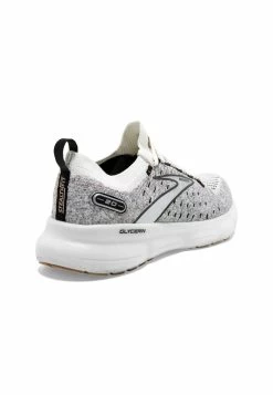 BROOKS GLYCERIN STEALTHFIT 20 - Laufschuh Stabilität - White Black Cream -Brooks Geschäft 39a6276aea804e24b5c01383e33cb213