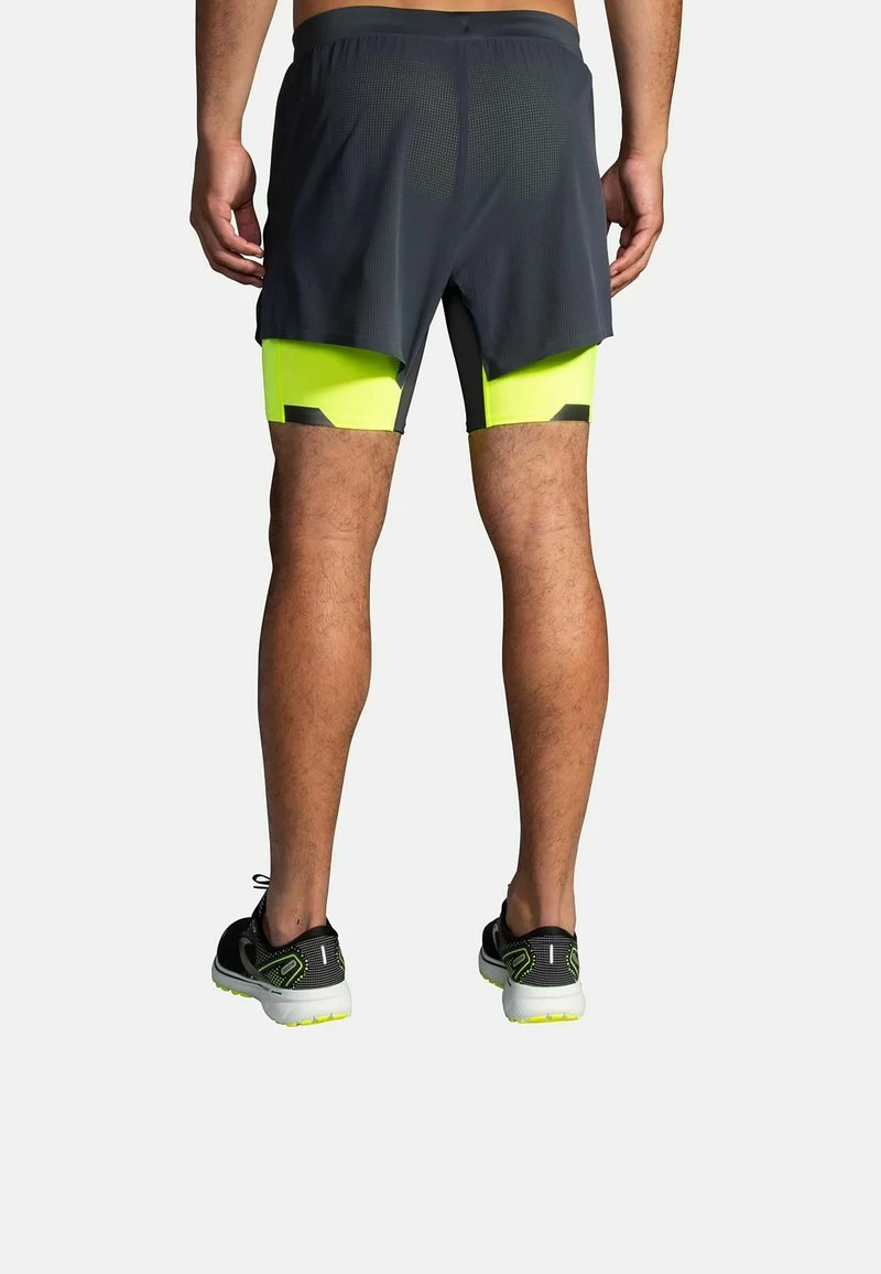 BROOKS Run Visible 5" 2-in-1 Short - Kurze Sporthose - Asphalt Nightlife 2 BROOKS Run Visible 5" 2-in-1 Short - Kurze Sporthose - Asphalt Nightlife – Bild 2