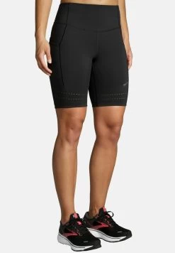 BROOKS METHOD 8" SHORT TIGHT - Kurze Sporthose - Black -Brooks Geschäft 3c4ad9d4d53a44aa8ca71d491ead0c60 3