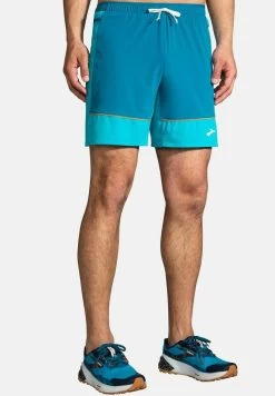 BROOKS HIGH POINT 7" 2-IN-1 SHORT - Kurze Sporthose - Hyper Blue Mist Pacific -Brooks Geschäft 3ef9bbed786c4657af1fdb6909b3185d 1