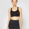 BROOKS DARE RACERBACK RUN BRA 2.0 - Sport-BH Mit Mittlerer Stützkraft - Black
