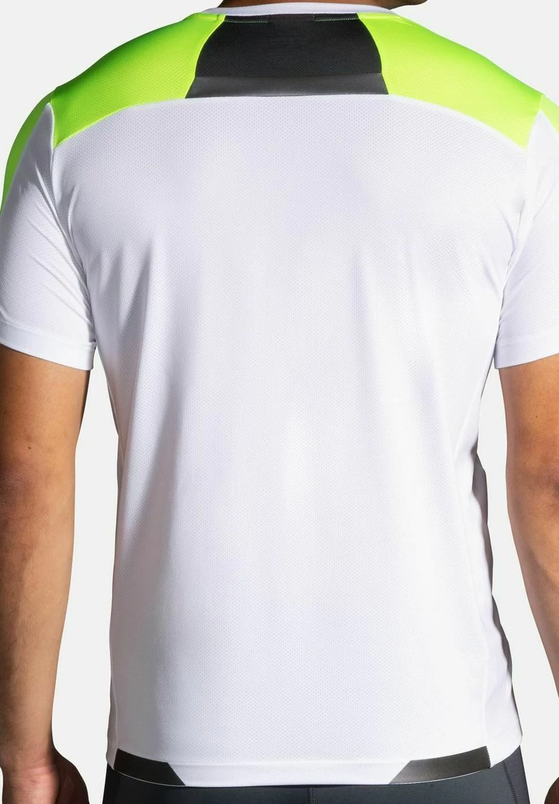 BROOKS RUN VISIBLE SHORT SLEEVE - T-Shirt Print - White Asphalt Nightlife 2 BROOKS RUN VISIBLE SHORT SLEEVE - T-Shirt Print - White Asphalt Nightlife – Bild 2