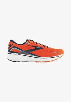 BROOKS GHOST 15 - Laufschuh Neutral - Flame Navy Blue -Brooks Geschäft 4306e2d123ba417a9a8c60fed1d78eba 1