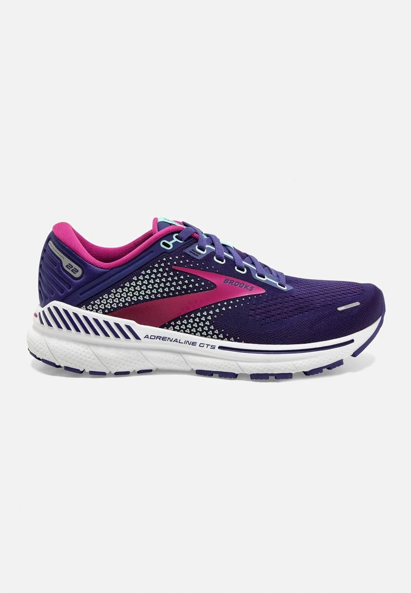 BROOKS ADRENALINE GTS 22 - Laufschuh Neutral - Navy/yucca/pink 2 BROOKS ADRENALINE GTS 22 - Laufschuh Neutral - Navy/yucca/pink – Bild 2
