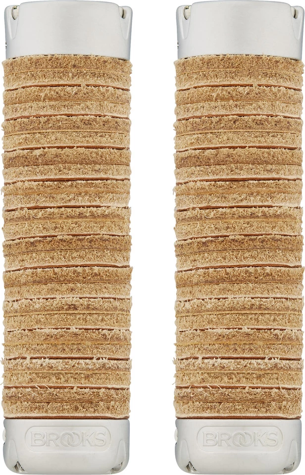 BROOKS Plump Leather Grips Lenkergriffe 9 BROOKS Plump Leather Grips Lenkergriffe – Bild 9