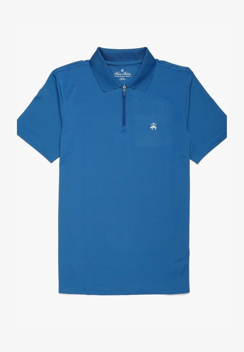PERFORMANCE ZIP - Poloshirt - Blue 3 PERFORMANCE ZIP - Poloshirt - Blue – Bild 3
