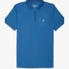 PERFORMANCE ZIP - Poloshirt - Blue