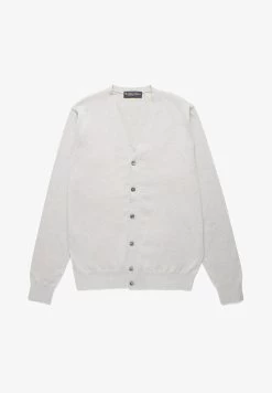 Strickjacke - Light Grey