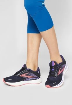 BROOKS ADRENALINE GTS 22 - Laufschuh Neutral - Black/purple/coral -Brooks Geschäft 5453b189a79f413d93619ab0ae64a3eb