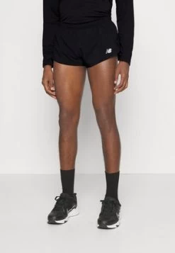 BROOKS Sherpa 3" Split Short - Shorts - Black -Brooks Geschäft 57b35c4fa75644f1ba32dd48133ffcf7