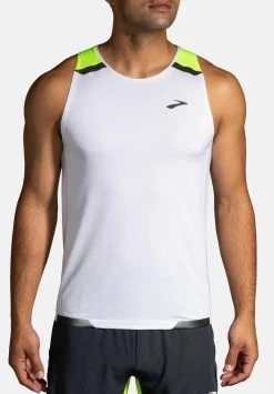 BROOKS Run Visible Tank - Top - White Asphalt Nightlife 8 BROOKS Run Visible Tank - Top - White Asphalt Nightlife -Brooks Geschäft 58034760951b4a45be877d1324868fef 2