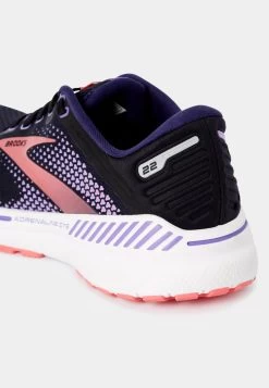 BROOKS ADRENALINE GTS 22 - Laufschuh Neutral - Black/purple/coral -Brooks Geschäft 5874ab38f7c946eda0a2783998acc7e3