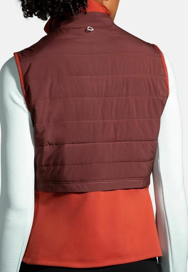 BROOKS Shield Hybrid Vest 2.0 - Weste - Run Raisin Copper 2 BROOKS Shield Hybrid Vest 2.0 - Weste - Run Raisin Copper – Bild 2