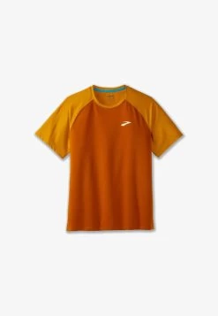 BROOKS ATMOSPHERE SHORT SLEEVE 2.0 - T-Shirt Basic - Hyper Blue Pacific -Brooks Geschäft 5cf68e1046364c3a846b1ddfa544660e 2