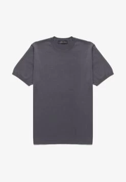 T-Shirt Basic - Navy -Brooks Geschäft 5f585817334341999684bede217049ca