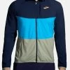 BROOKS CANOPY JACKET - Softshelljacke - Navy Spring Break Pebble