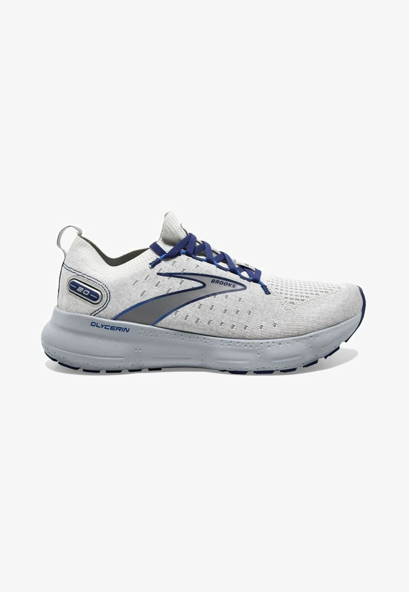 BROOKS GLYCERIN STEALTHFIT 20 - Laufschuh Stabilität - Oyster Alloy Blue Depths 1 BROOKS GLYCERIN STEALTHFIT 20 - Laufschuh Stabilität - Oyster Alloy Blue Depths