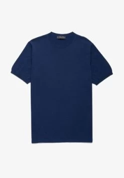 MAKÒ - T-Shirt Basic - Navy -Brooks Geschäft 6f94079d94be45548509d43b4038978f