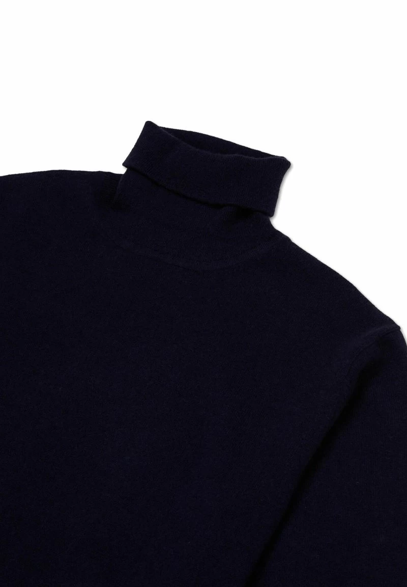 TURTLENECK - Strickpullover - Navy 2 TURTLENECK - Strickpullover - Navy – Bild 2