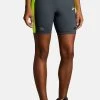 BROOKS RUN VISIBLE 6" SHORT TIGHT - Kurze Sporthose - Asphalt Nightlife