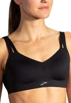 BROOKS Dare Strappy Run Bra - Sport-BH Mit Starker Stützkraft - Black -Brooks Geschäft 7da9f5d6b8d54bcba4619040d8485704