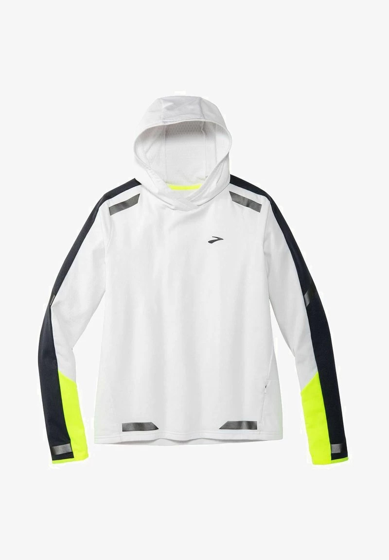 BROOKS RUN VISIBLE THERMAL HOODIE - Kapuzenpullover - White Asphalt Nightlife 3 BROOKS RUN VISIBLE THERMAL HOODIE - Kapuzenpullover - White Asphalt Nightlife – Bild 3