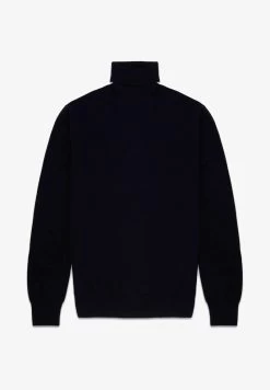 TURTLENECK - Strickpullover - Navy