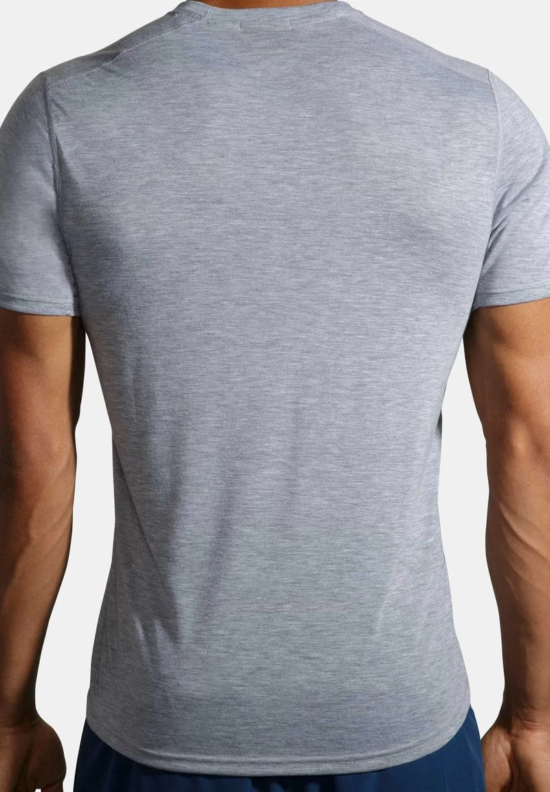 BROOKS DISTANCE GRAPHIC SHORT SLEEVE - Sport T-shirt - Heather Ash Run Light 2 BROOKS DISTANCE GRAPHIC SHORT SLEEVE - Sport T-shirt - Heather Ash Run Light – Bild 2