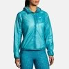 BROOKS ALL ALTITUDE JACKET - Softshelljacke - Lagoon