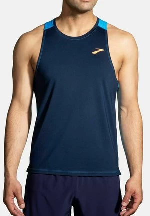BROOKS Run Visible Tank - Top - White Asphalt Nightlife 4 BROOKS Run Visible Tank - Top - White Asphalt Nightlife – Bild 4