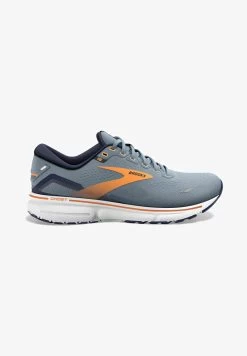 BROOKS GHOST 15 - Laufschuh Neutral - Flintstone Peacoat Orange Pop -Brooks Geschäft 911fb101706143a9a5667c03462e38c8 1