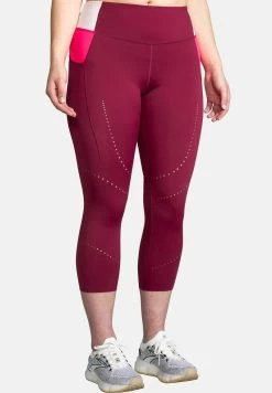 BROOKS METHOD 3/4 - Tights - Razzmatazz Quartz Hyper Pink 8 BROOKS METHOD 3/4 - Tights - Razzmatazz Quartz Hyper Pink -Brooks Geschäft 91553de35aed480cba760e2837d55b7f 1